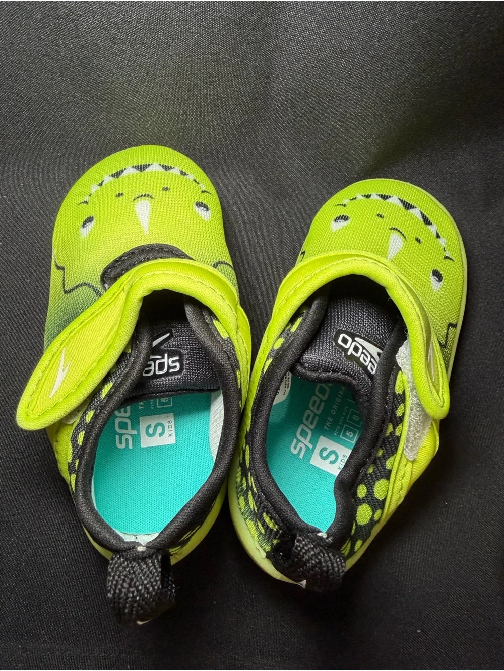 Speedo Kids' Lime Green Monster Water Shoes